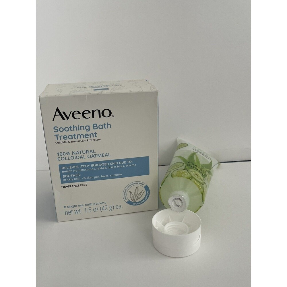 Aveeno Soothing Oatmeal Bath Treatment 8 ct